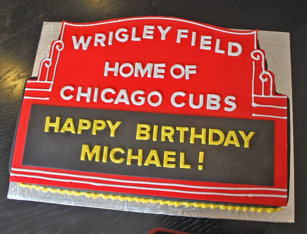 Cubs Marquee Cake