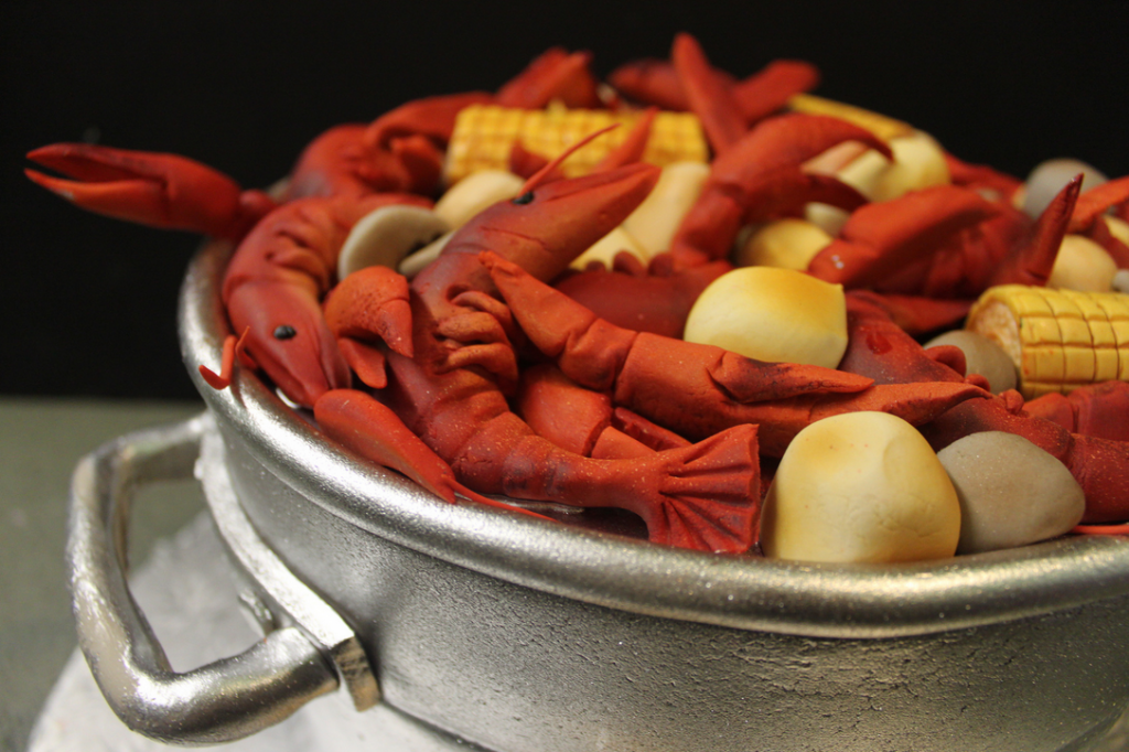 Crayfish Boil Cake