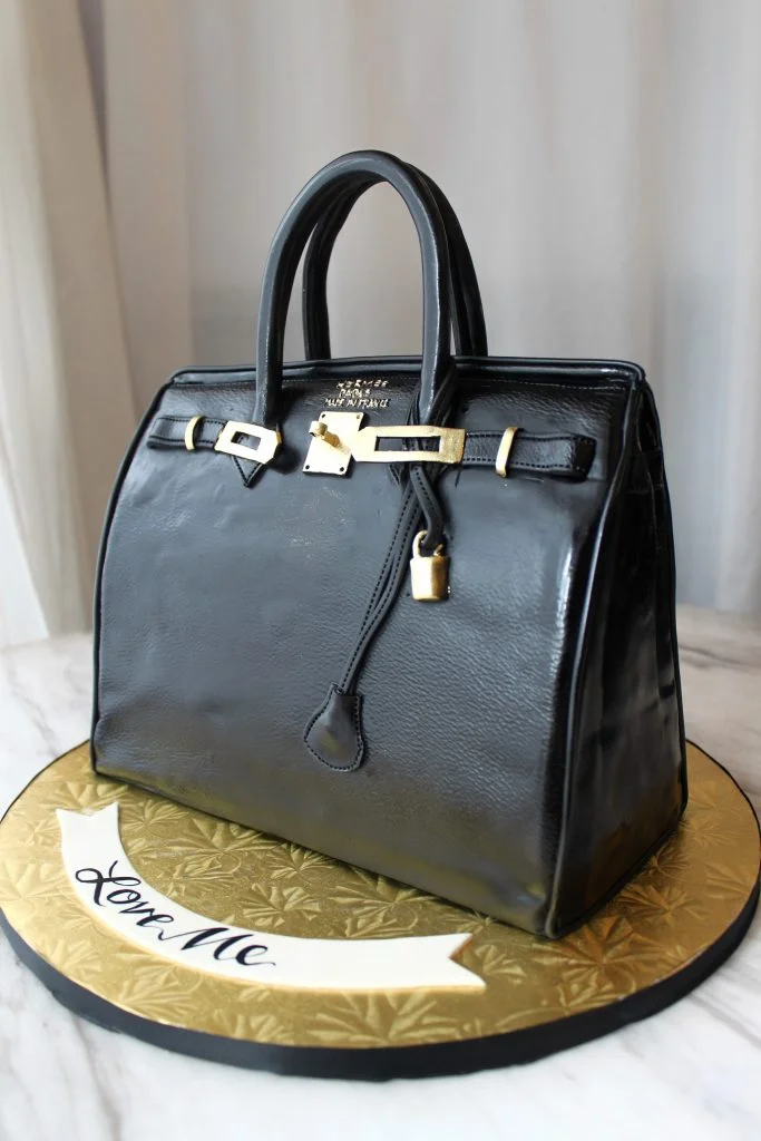 Black Handbag Cake