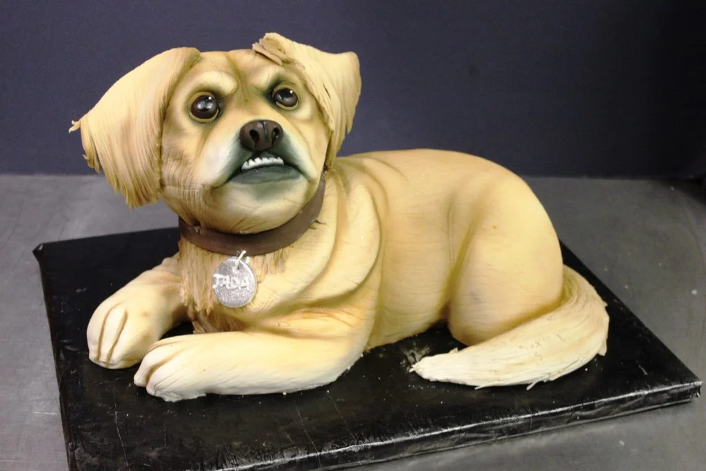 3D Dog Cake