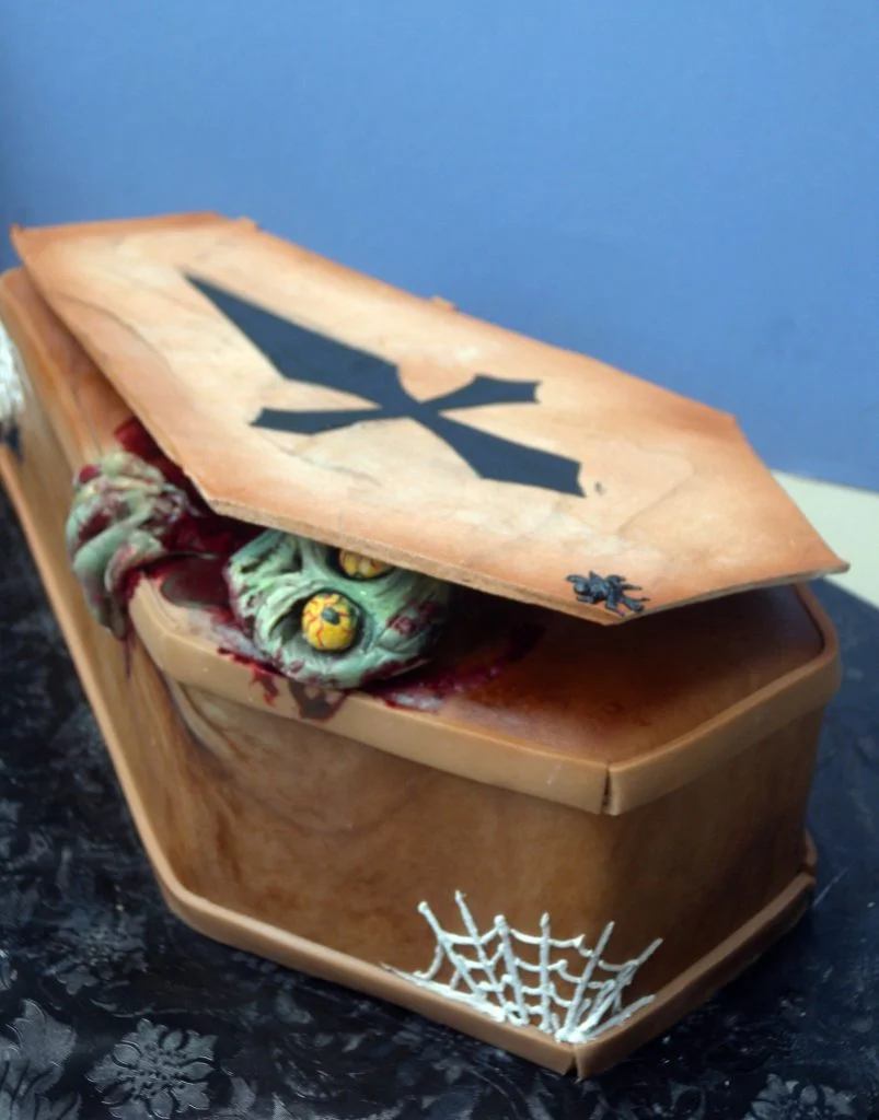 Halloween Coffin Cake