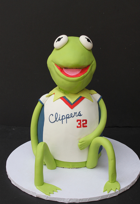 Kermit Cake
