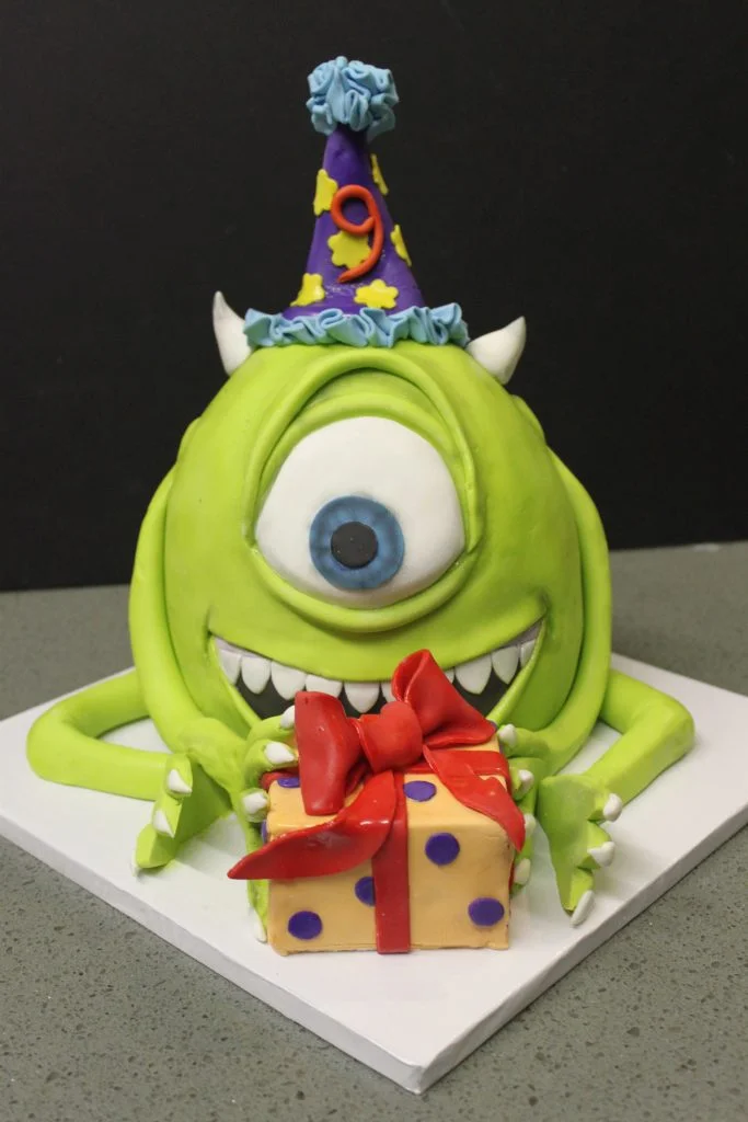 Mike Wazowski Birthday Cake