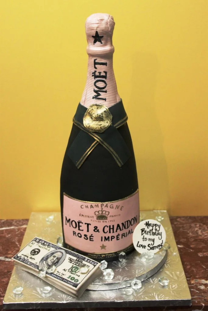 Moet & Diamonds Cake