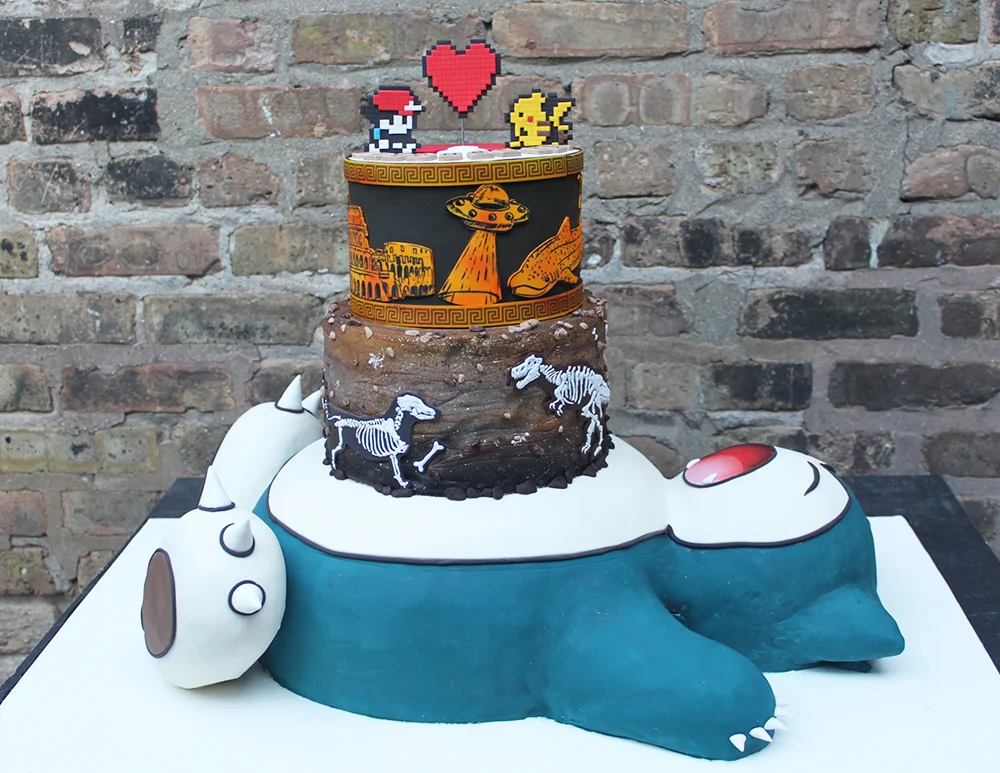 Pokemon Wedding Cake