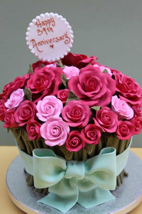 Rose Bouquet Cake