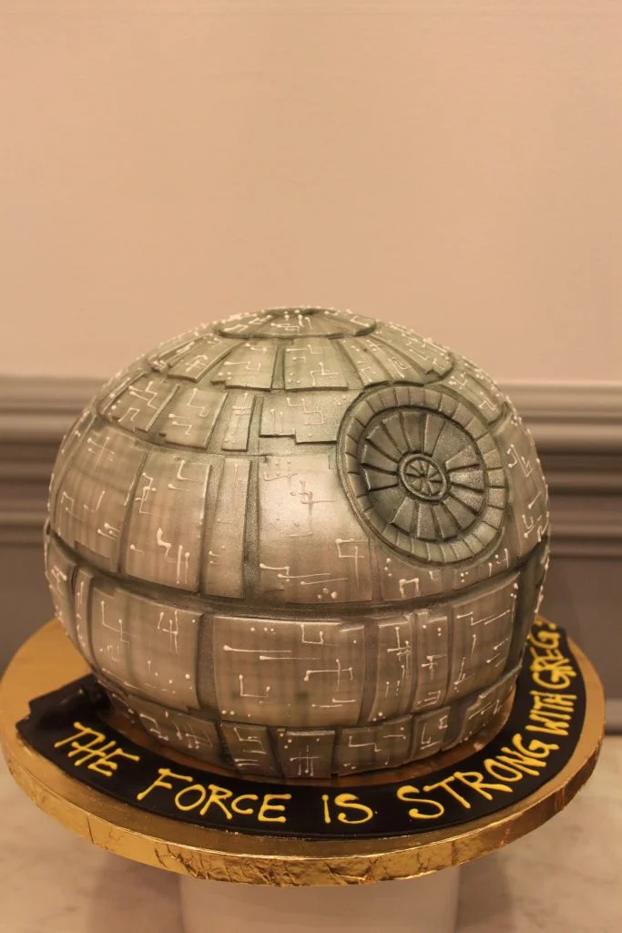 Death Star Star Wars Cake