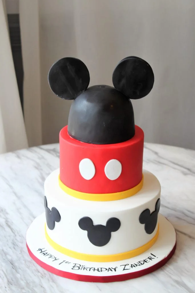 Mickey Mouse Baby Cake