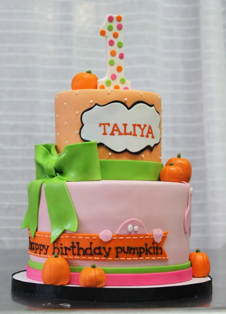 Pumpkin Baby Cake