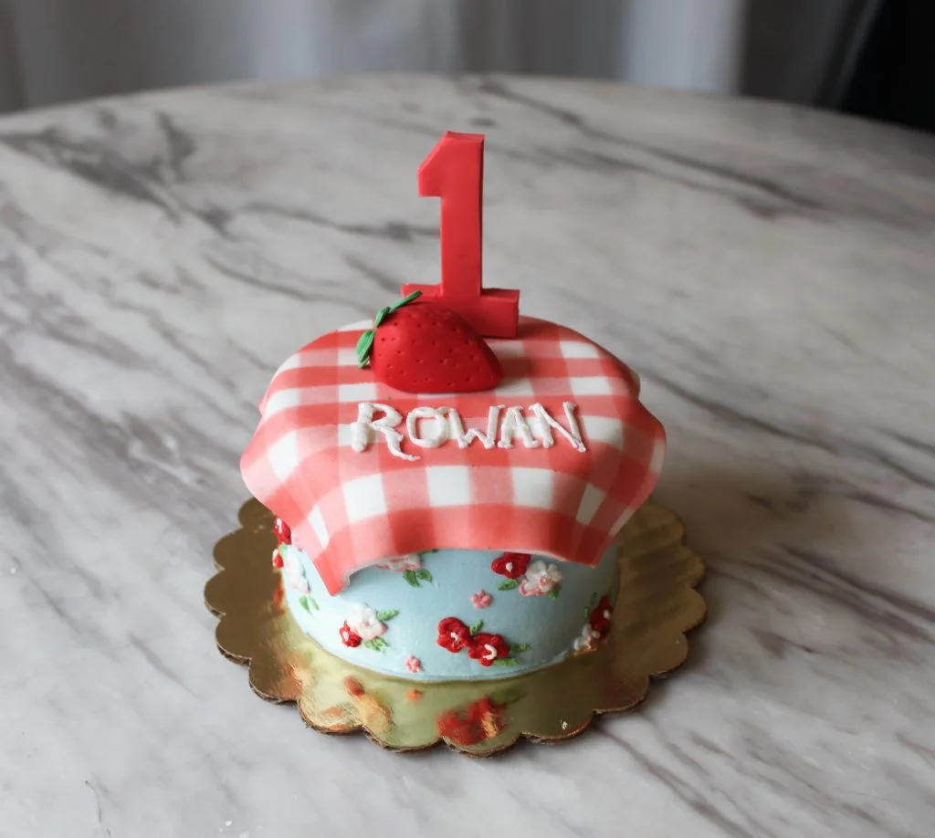 Strawberry Smash Cake