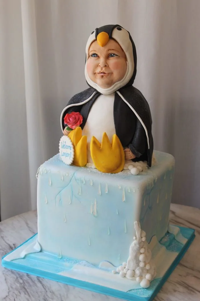 Baby Penguin Cake
