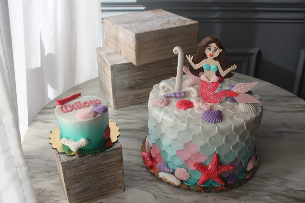 Mermaid and Smash Cake