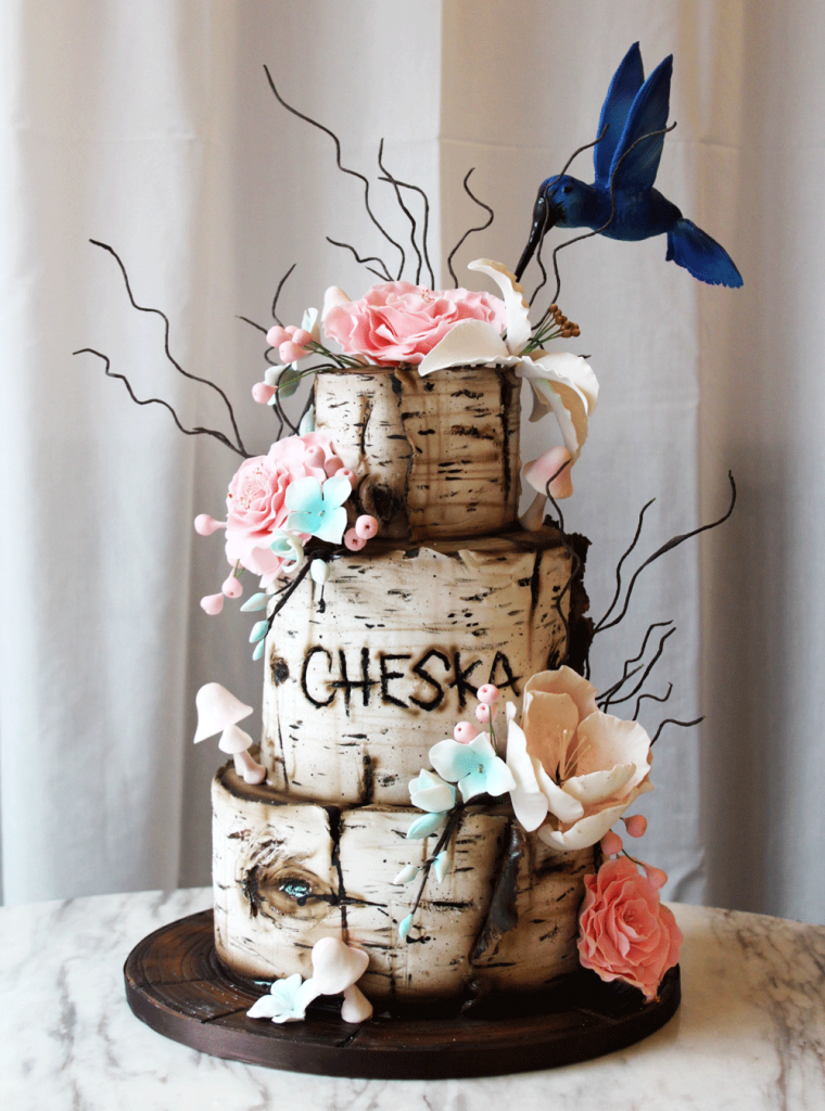 Birch & Hummingbird Cake