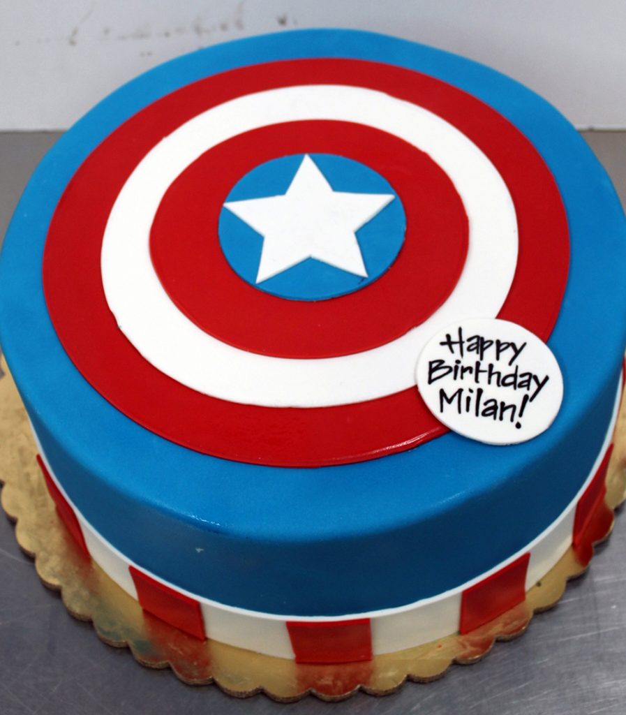 Captain America Cake