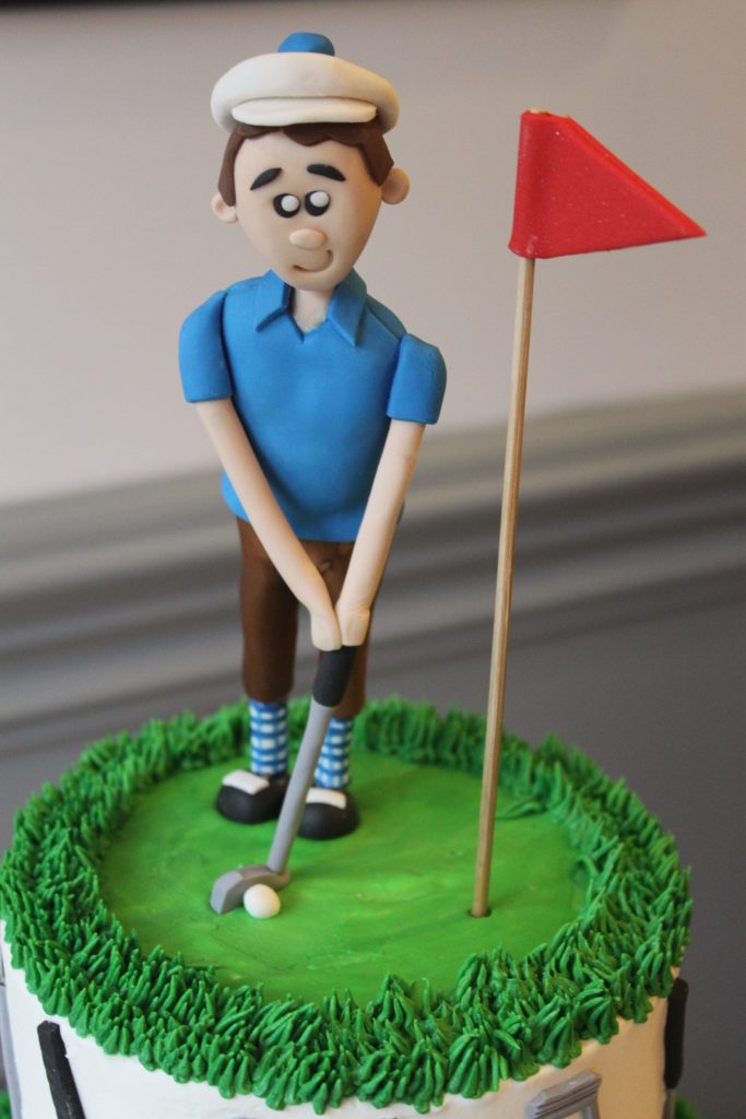 Golfer Cake