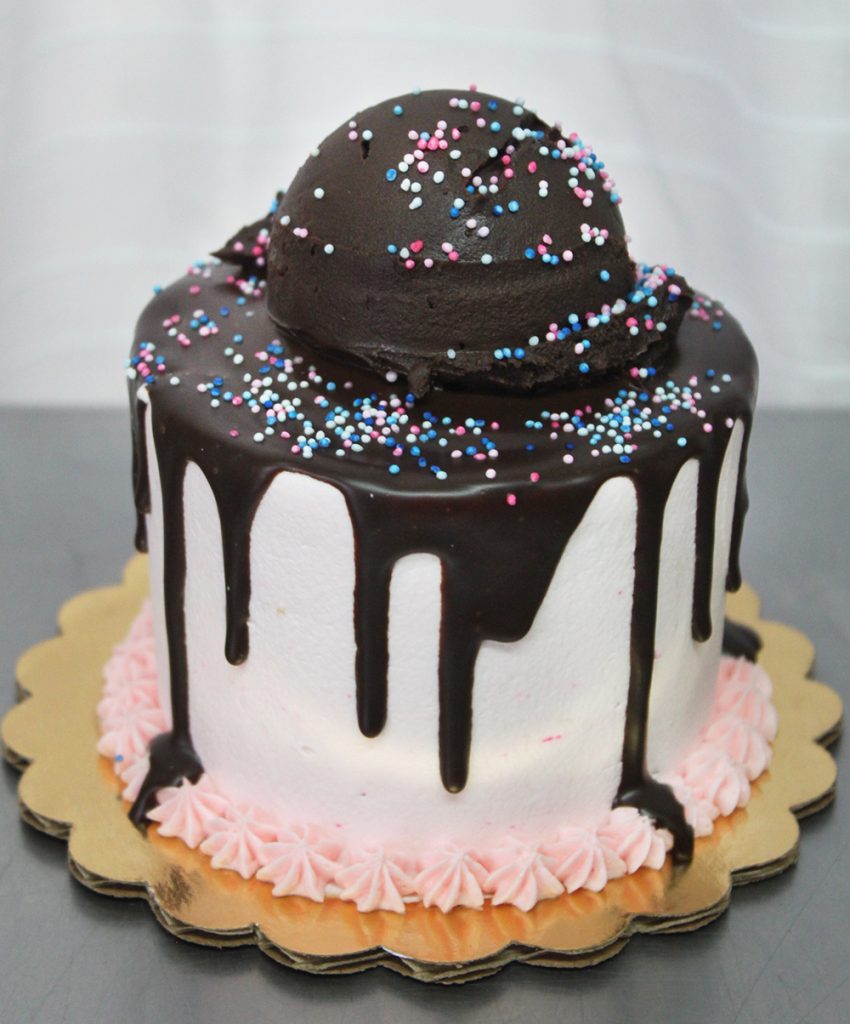 Ice Cream Drip Cake