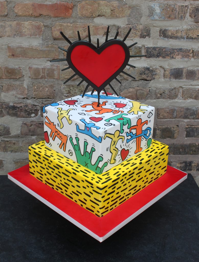Keith Haring Cake