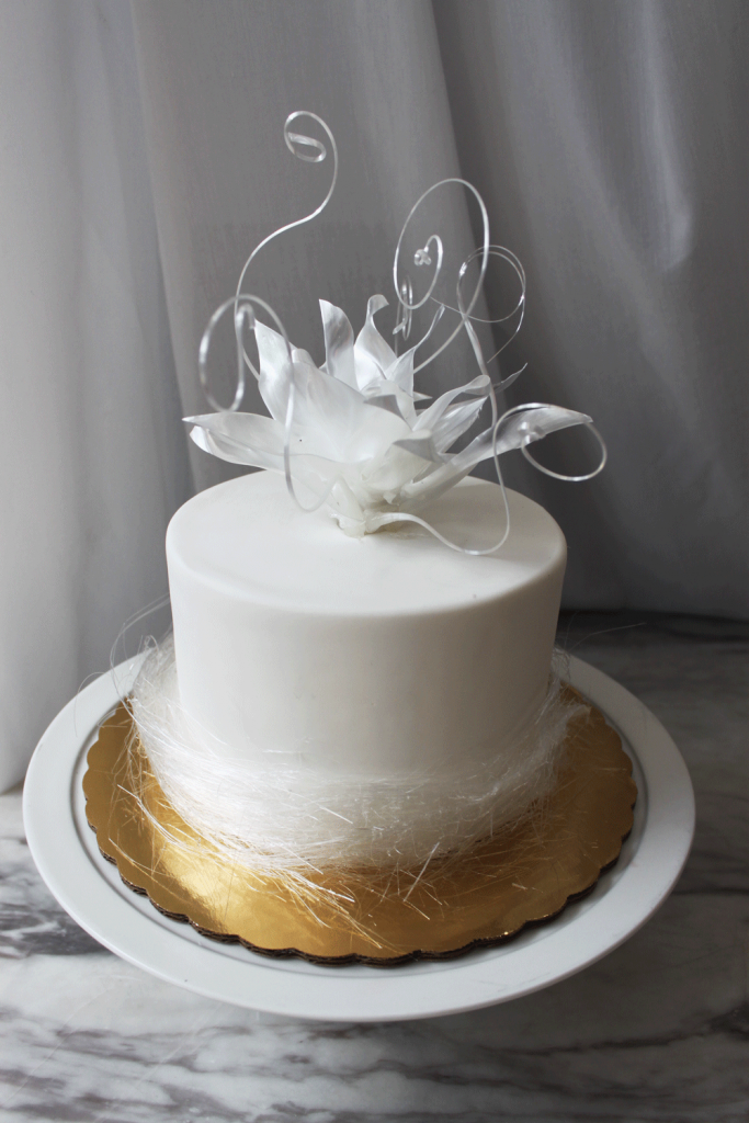 Spun Sugar Cake