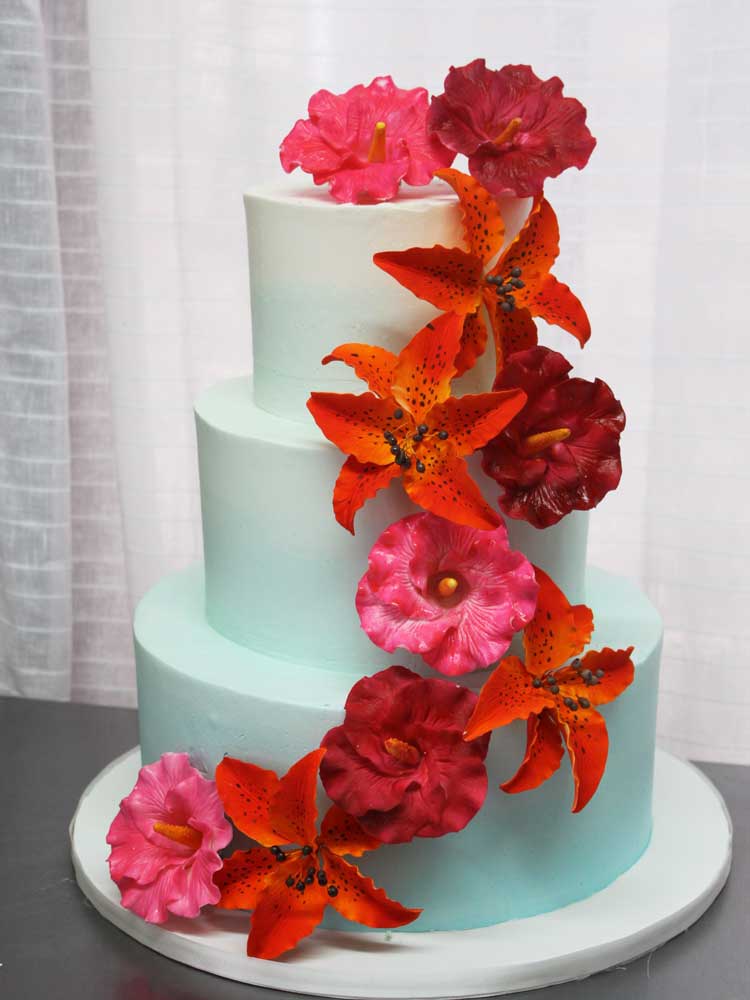 Tropical Cascade Cake