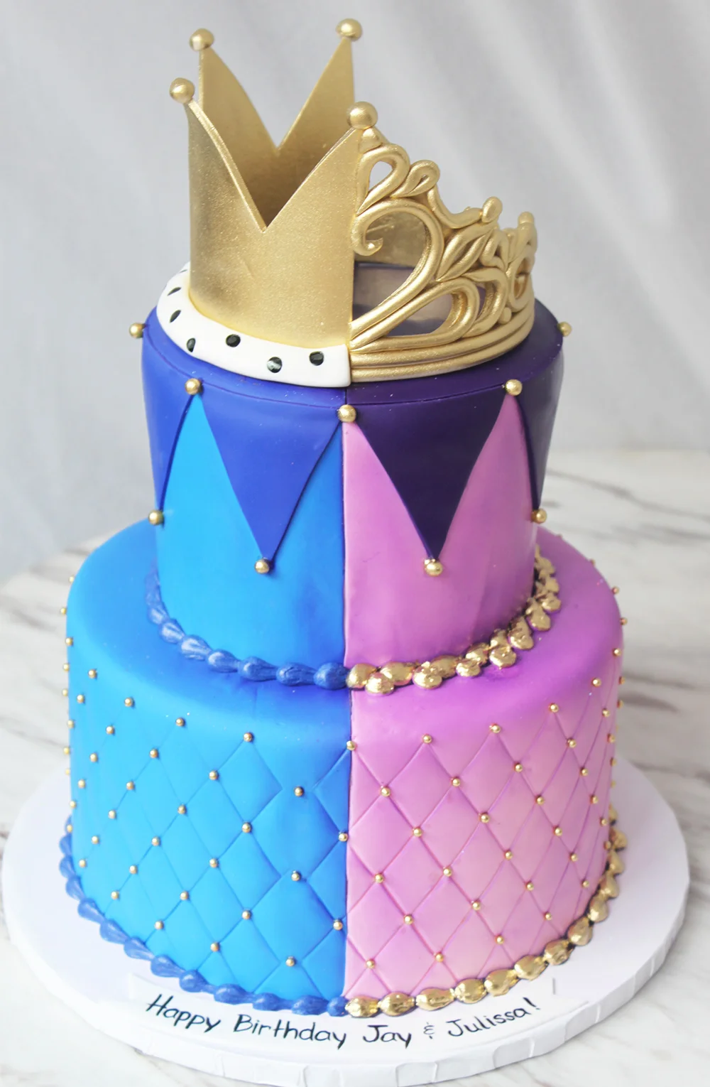 Prince & Princess Cake