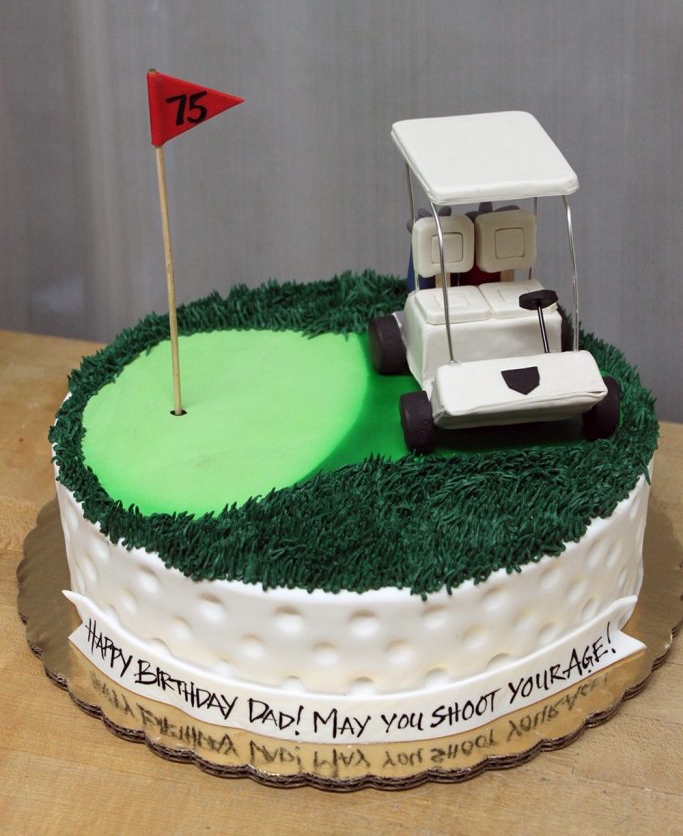 Golf Cart Cake