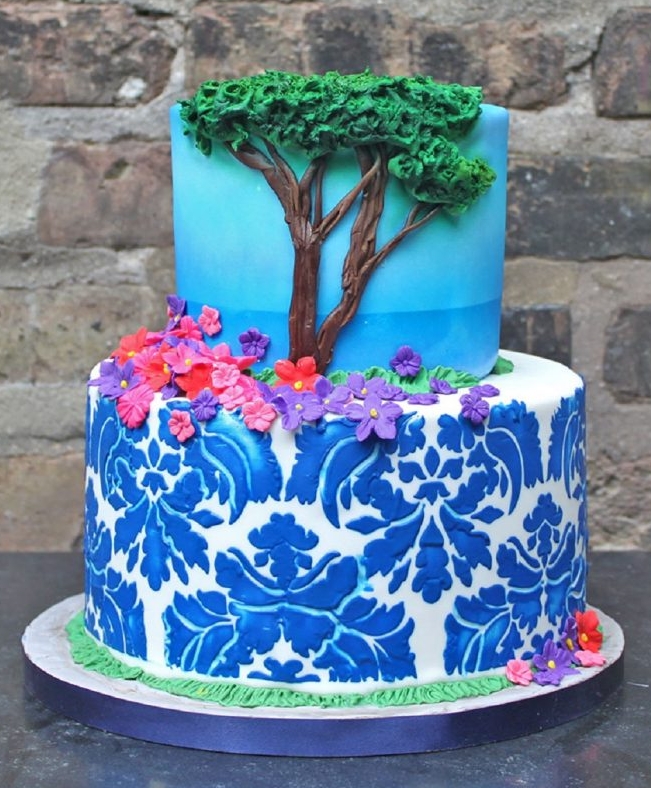 Printed Landscape Cake