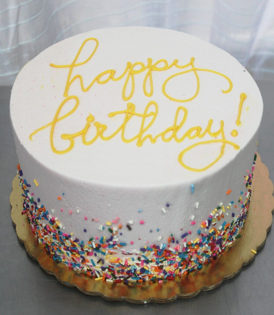 Birthday Sprinkles Cake