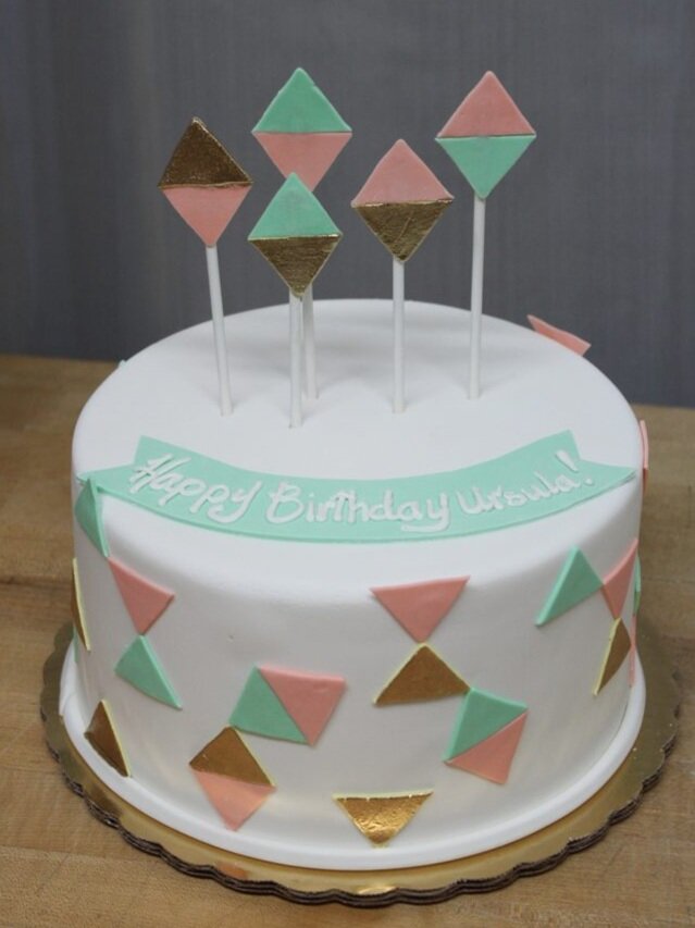 Triangle Cake