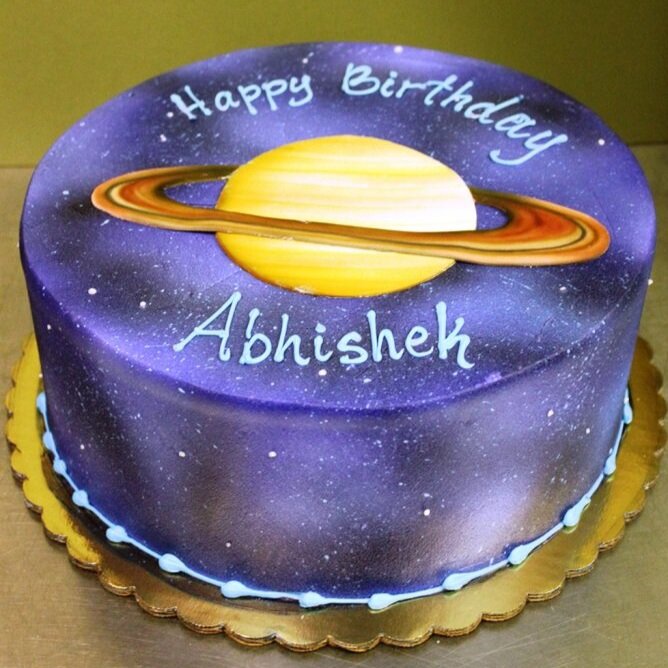 Saturn Space Cake