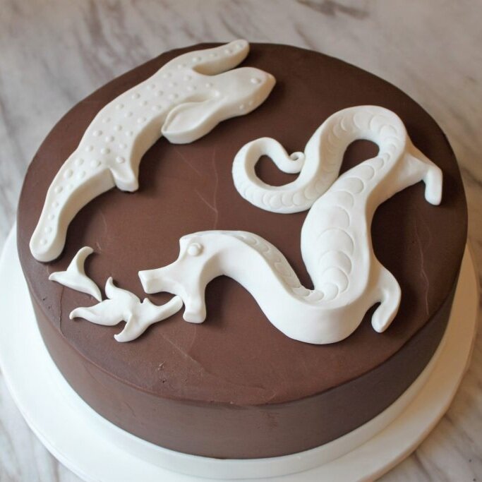 Rabbit & Dragon Cake