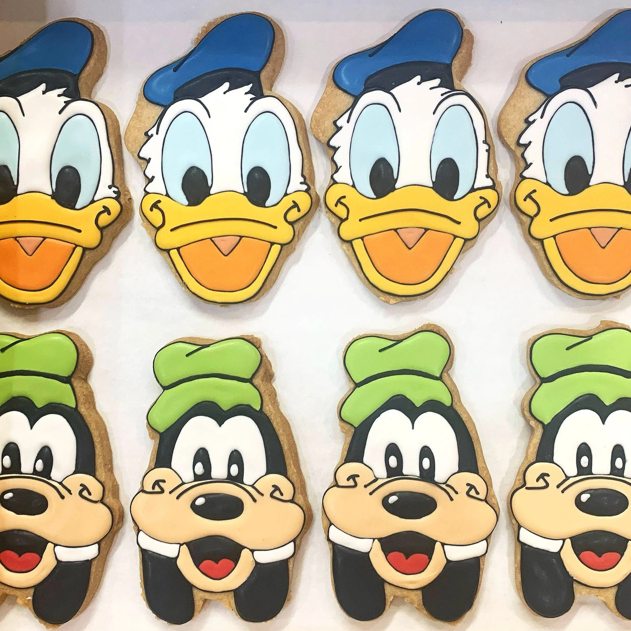 Donald Duck & Goofie Cookies