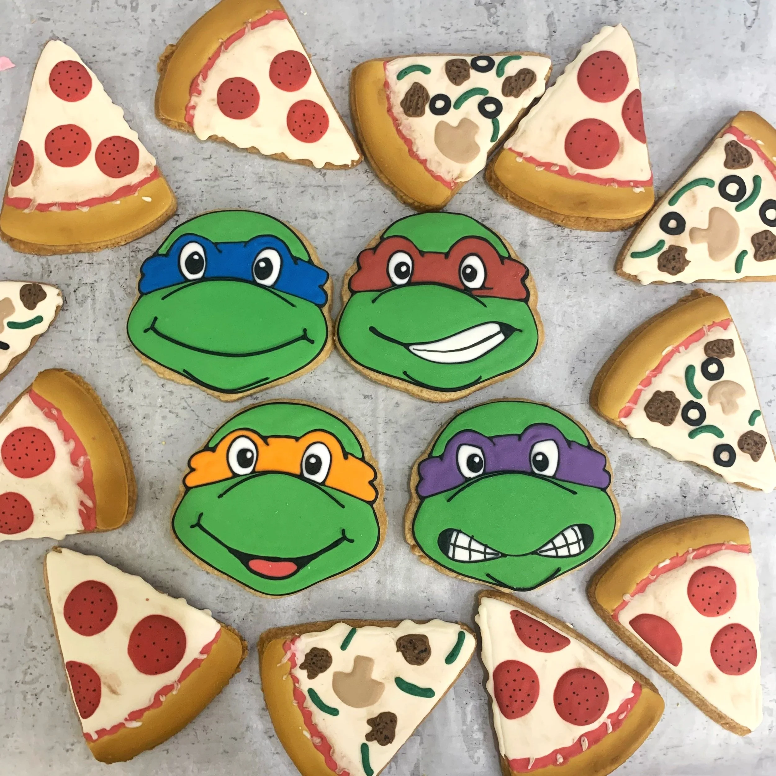 TMNT cookies