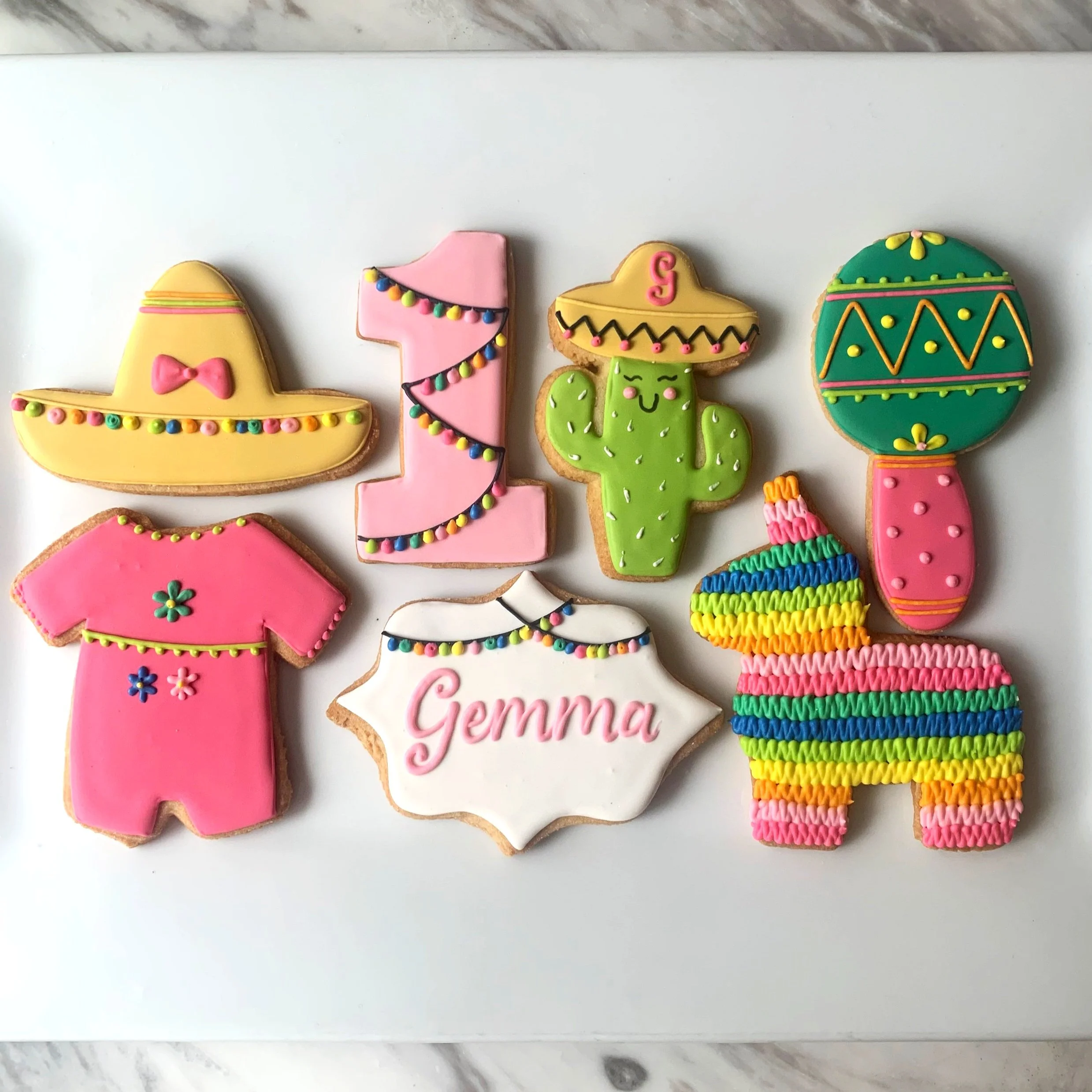 Mexican Birthday Cookies