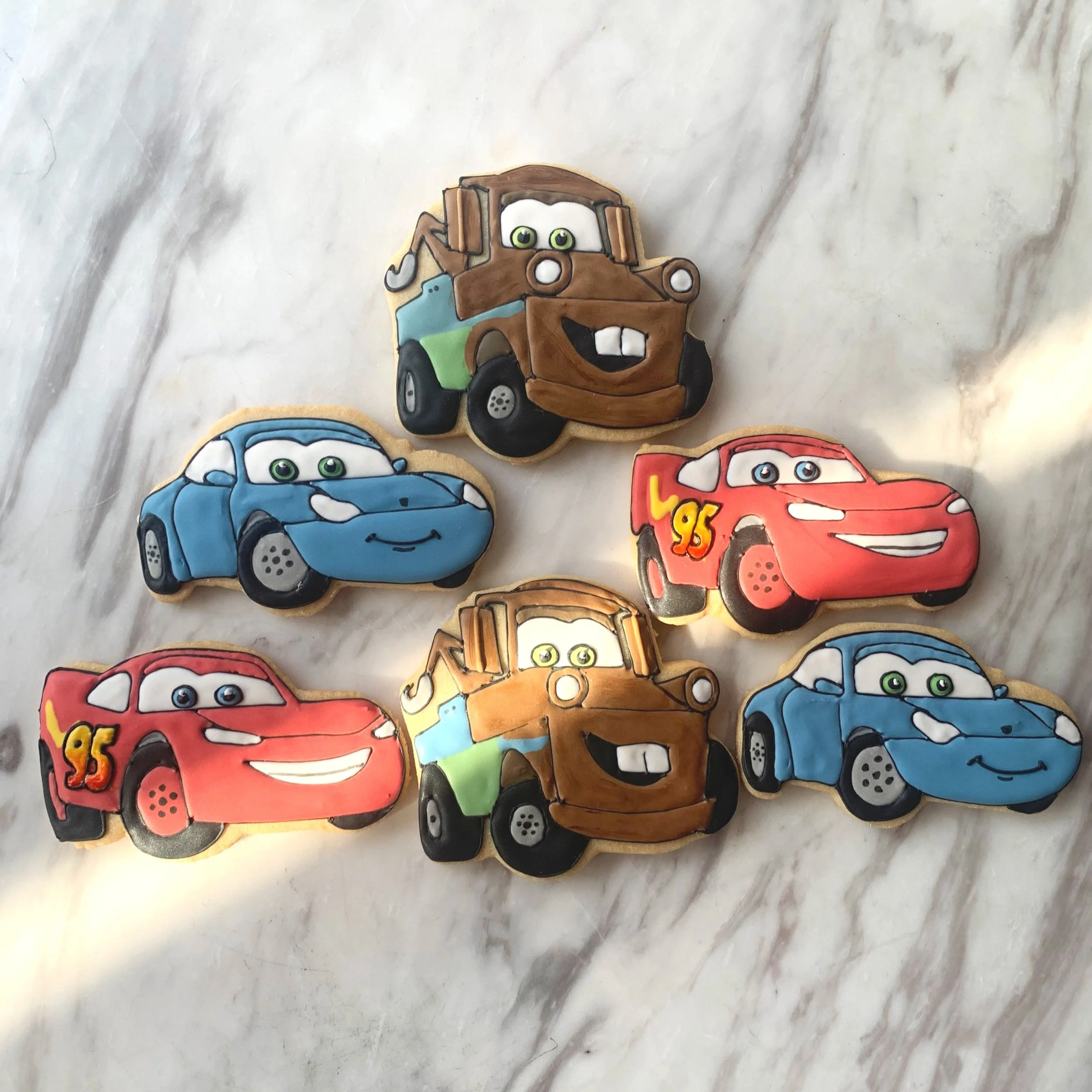 Cars cookies