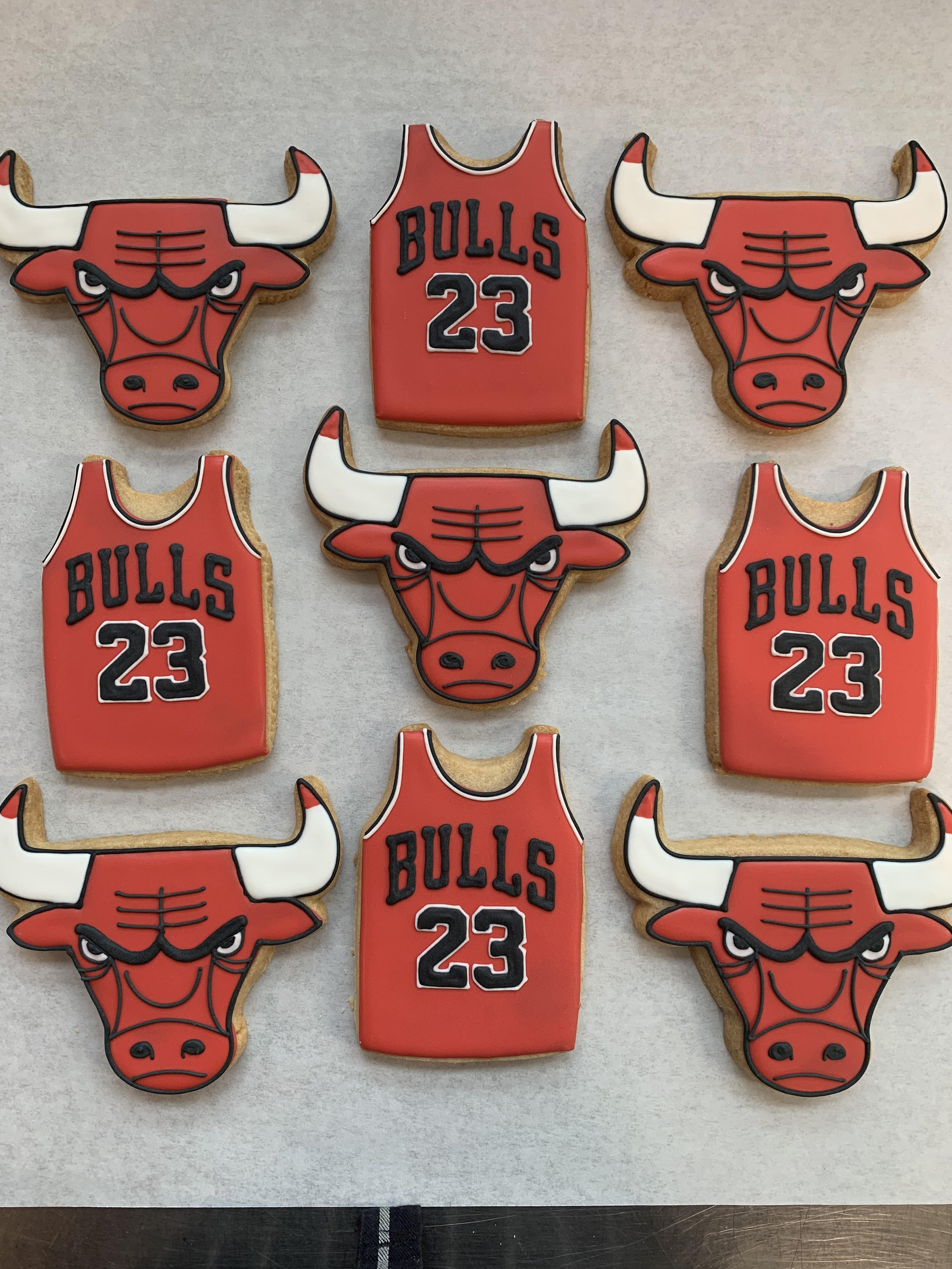 Chicago Bulls Cookies