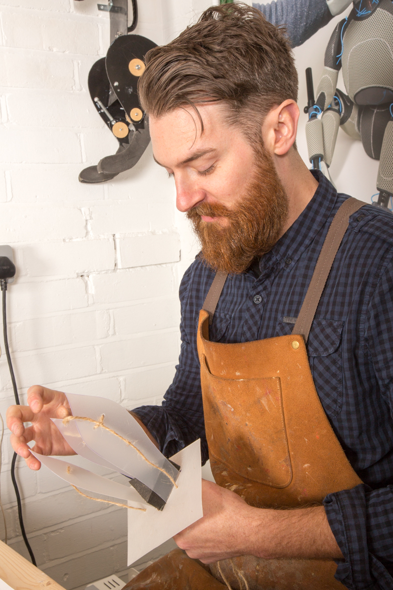 Paul Vincett, Puppet maker at Stitches and Glue