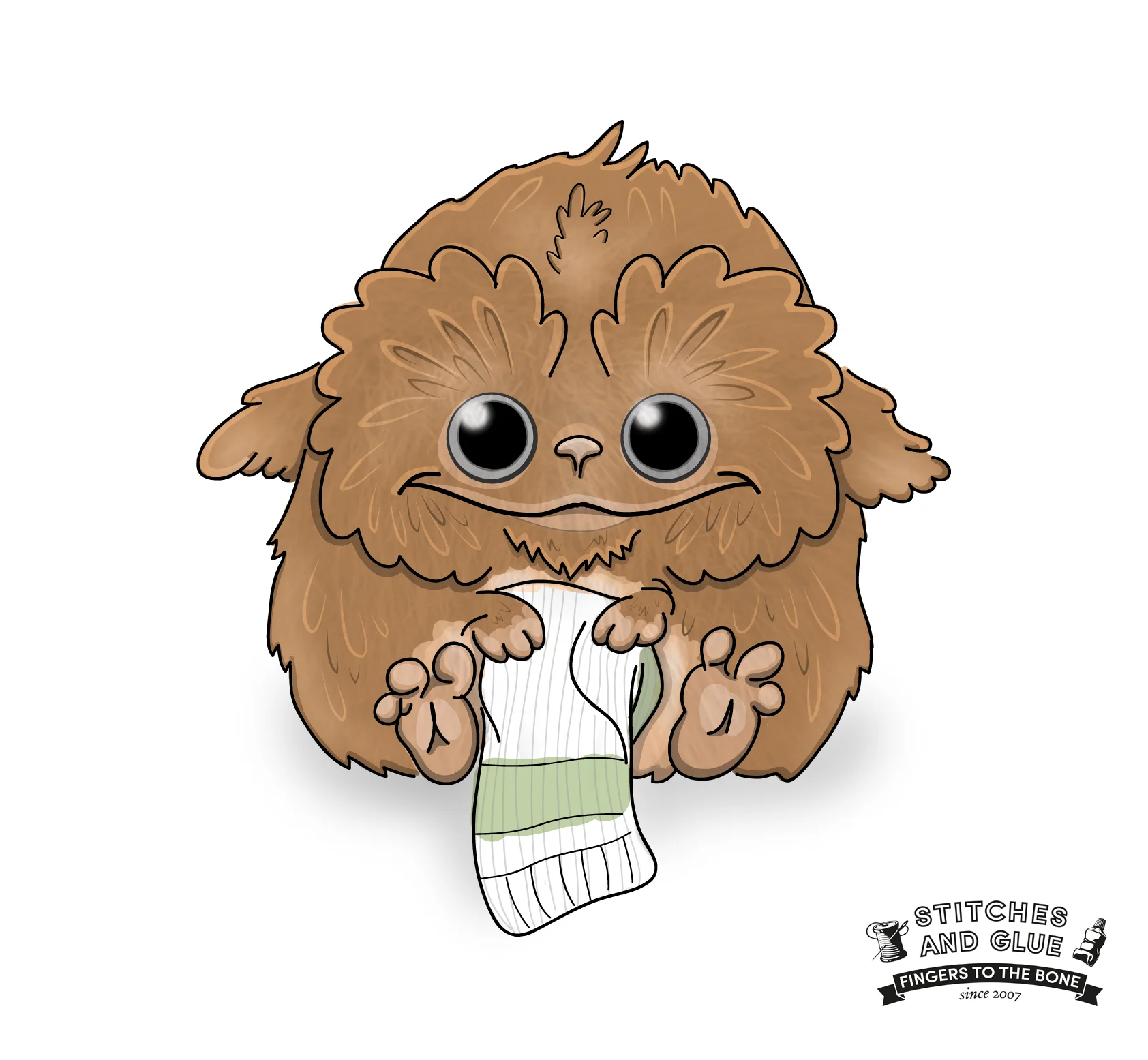 Character design by Stitches and Glue