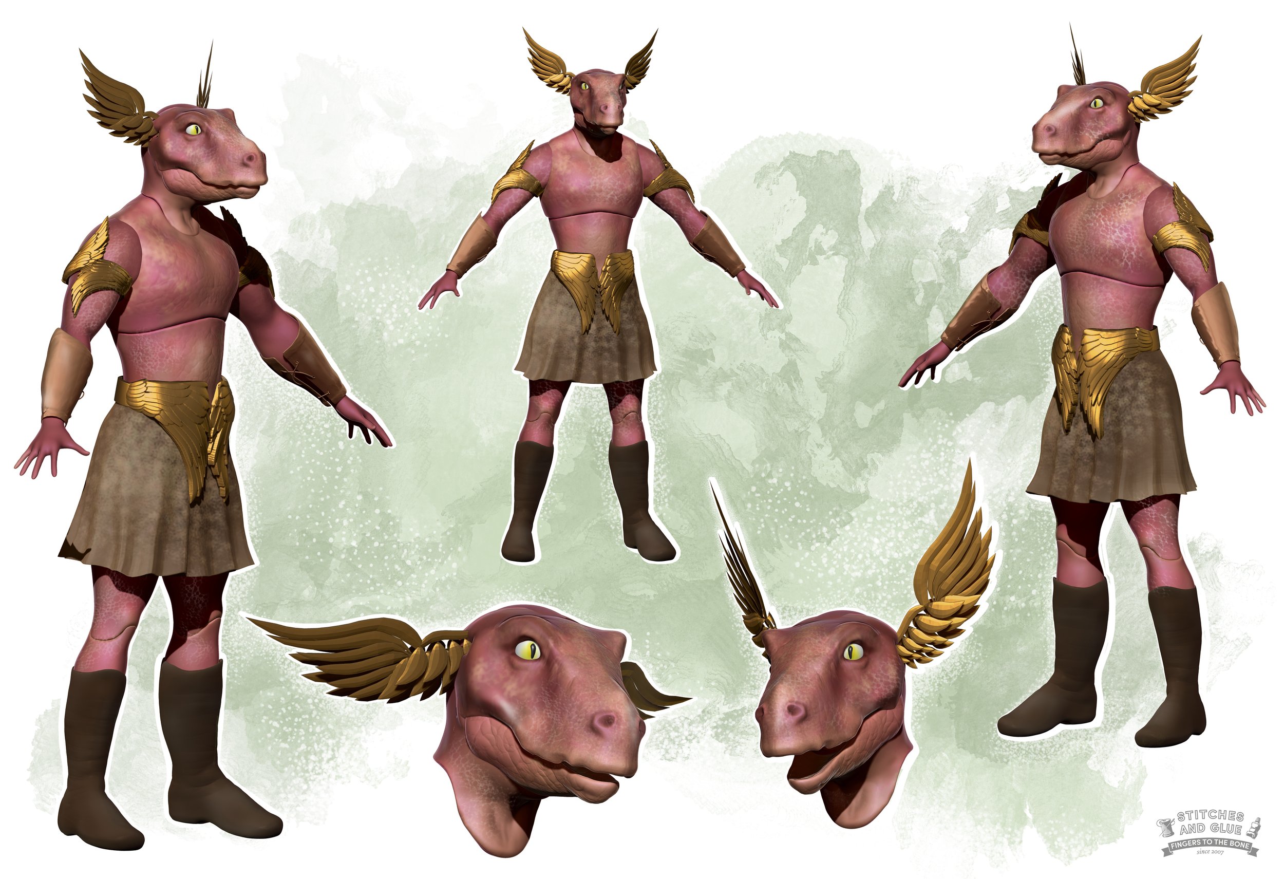 Character Designers- Stitches and Glue