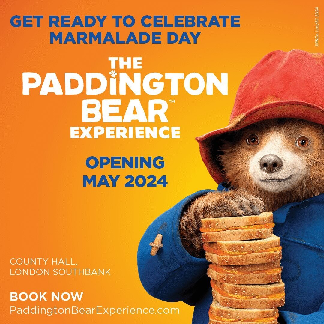 Excited about this one&hellip; 

Tickets for The Paddington BearTM Experience are now on sale at www.paddingtonbearexperience.com.

The large-scale multi-sensory interactive adventure for all ages featuring Paddington and the beloved Brown family ope