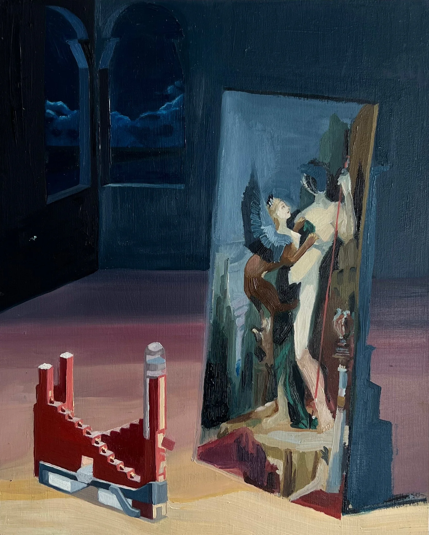 “¿Qué edificio tiene cuatro paredes por la mañana, dos al mediodía y tres a la noche?”