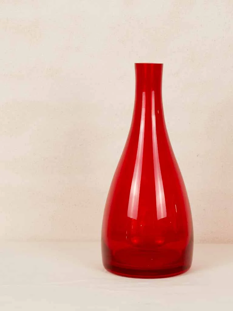 Jarrón, Botella, vidrio Murano