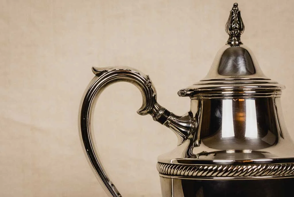Cafetera plateada - Castleton International Silver Company