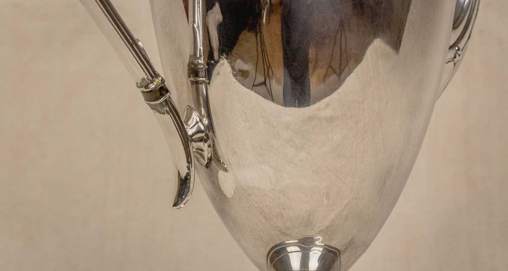 Cafetera plateada - Castleton International Silver Company