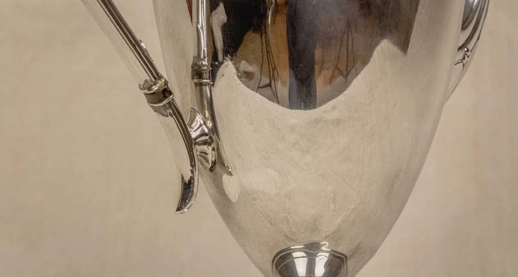 Cafetera plateada - Castleton International Silver Company
