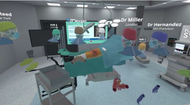 Surgery in VR