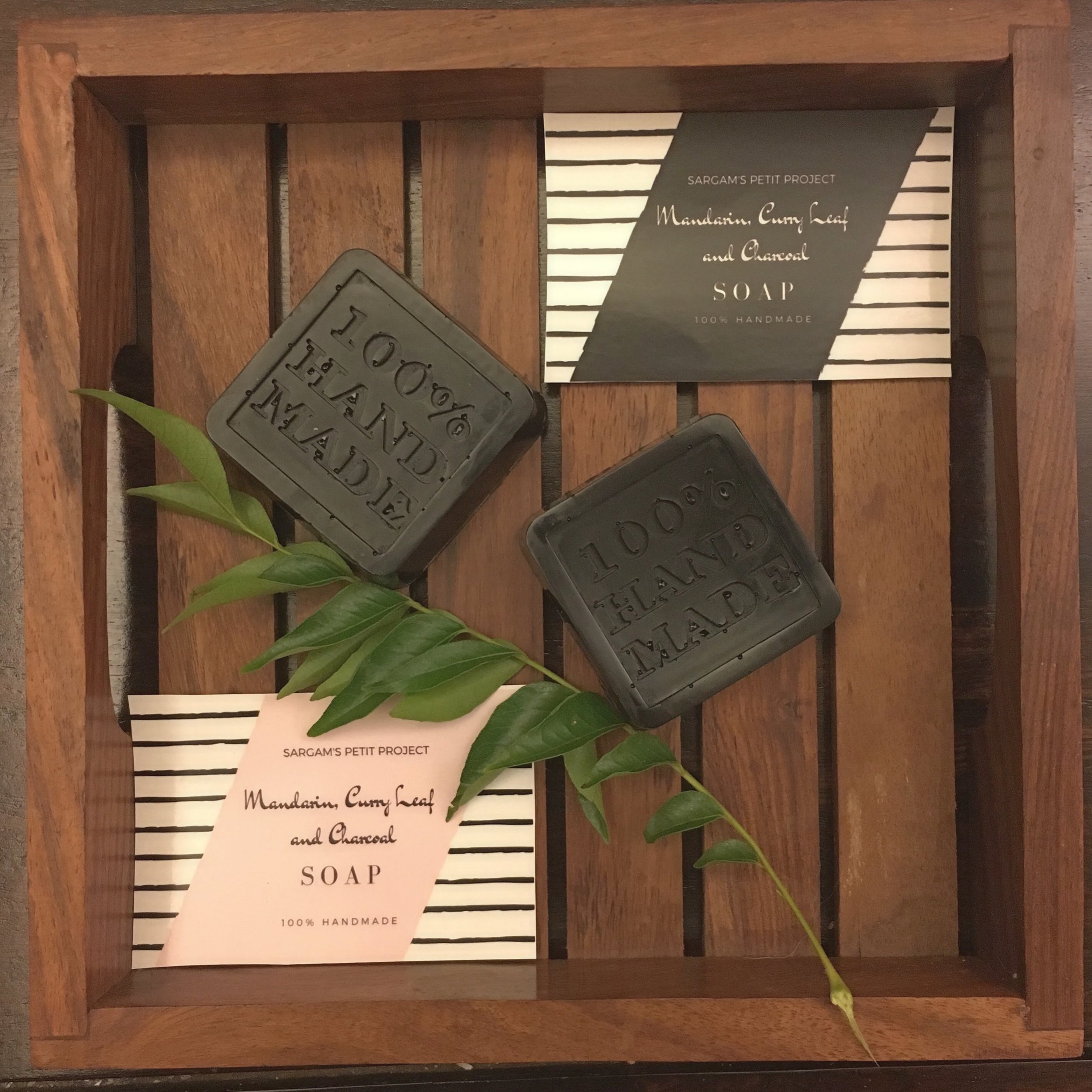 Charcoal, Mandarin & Curry Leaf 