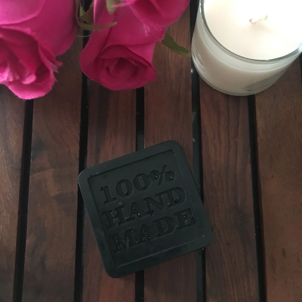 Black Rose - Charcoal & Rose Soap 