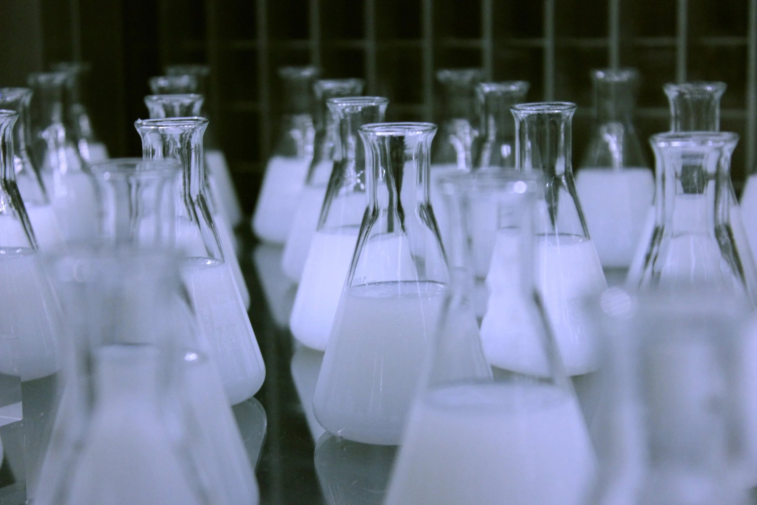 Formulation samples in the Aleva lab