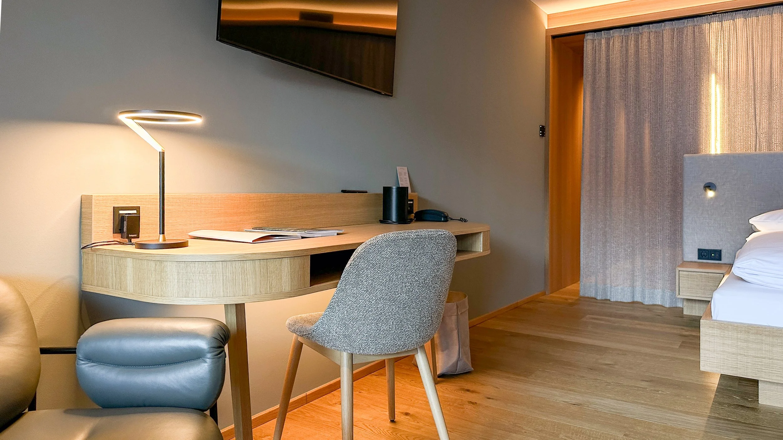 Hotel Nesslerhof Grossarl  “Lebensfreude” Double Room. Image: Ben Schmidt.