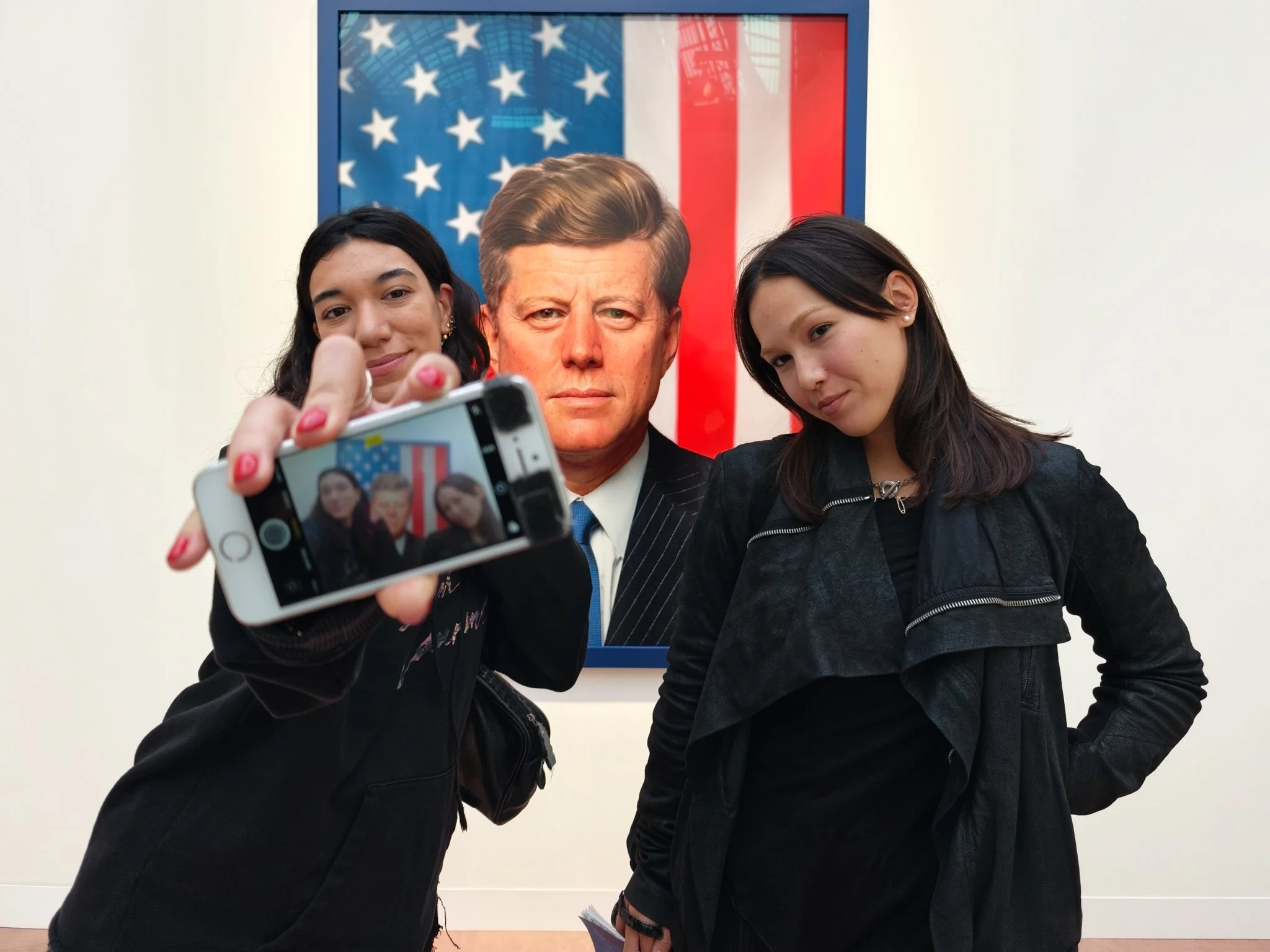 Gillian Wearing, Me as John F. Kennedy, 2026 at Tanya Bonakdar Gallery. Image: Dan Latif.